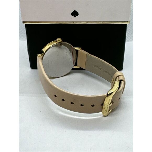 Kate Spade 0484 Women Beige Leather Strap Analog Dial Quartz Wrist Watch JNA137 main image 11